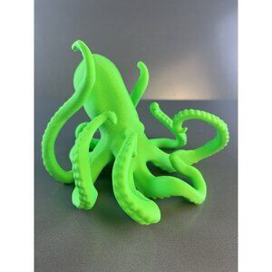 3D Printed Octopus Phone Holder Terrarium Aquarium Desk Decor Nautical